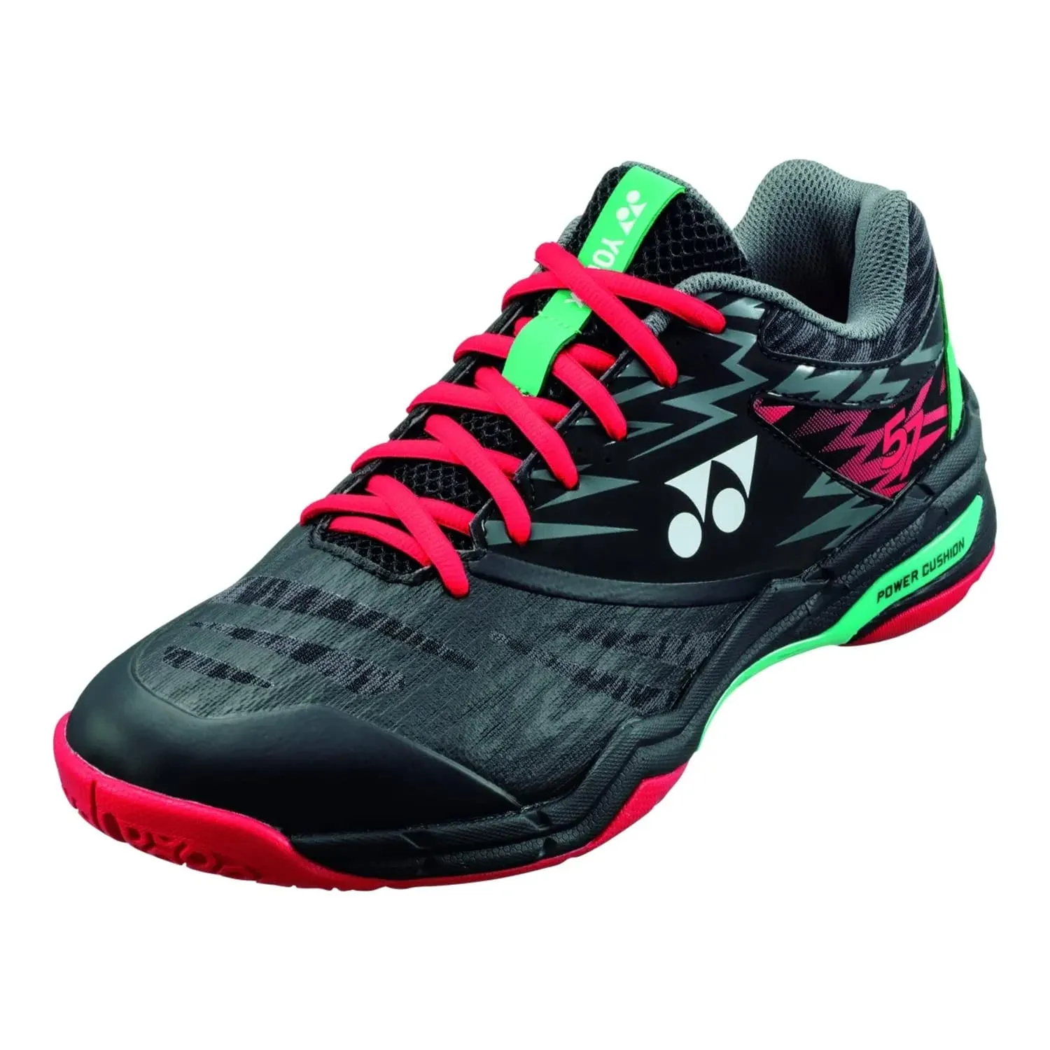 YONEX SHB 57 EX Non Marking Badminton Shoes, Black