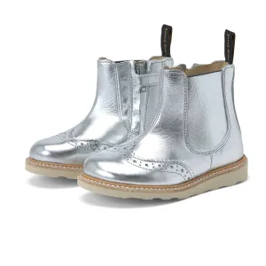 Young Soles Francis Chelsea Boots - Silver